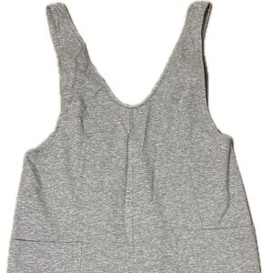 Gray Sleeveless Romper